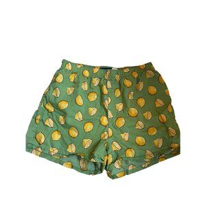Old Navy Women's Lemon Print Pajama Shorts Medium Men's Boxer Shorts